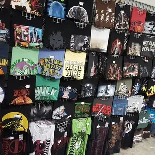 Hundreds of T-Shirts