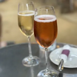 Gosset Champagne and Pierre Spar Rose