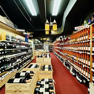 Decent wine selection