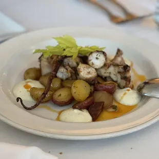 Grilled octopus to perfection