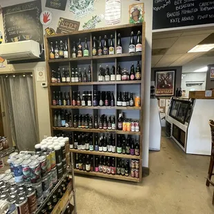 a variety of wines
