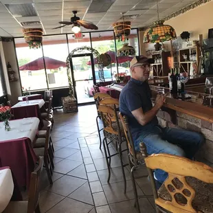 Kinda empty I&apos;m here, also a restaurant