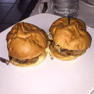 BBQ sliders