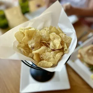 Parmesan kettle chips