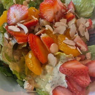 So good - vinyl salad with Maurice dressing