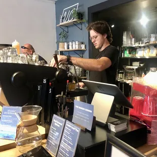 Branson blends the best hot and cold specialty drinks!!!