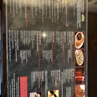 Menu (2 of 2)