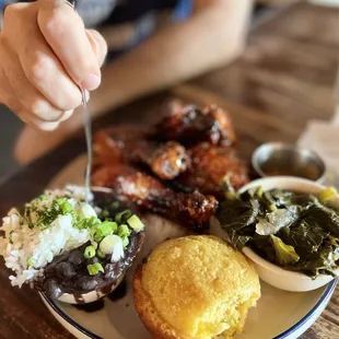  plate of food