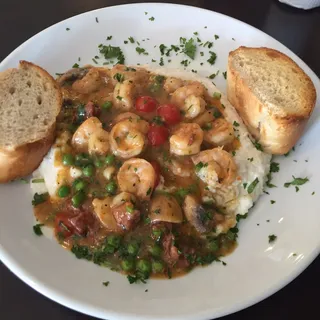 Shrimp and Grits Lunch