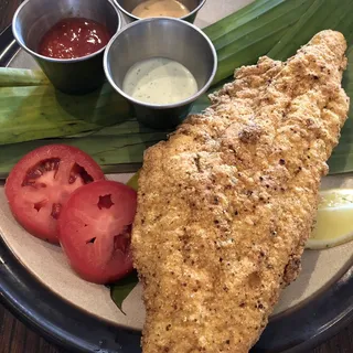 Crispy Fried Louisiana Catfish Lunch