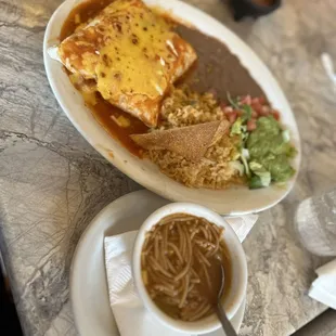 Burrito and fideo