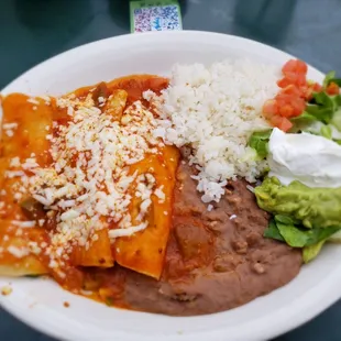 Enchiladas de la Huerta