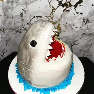 a shark cake