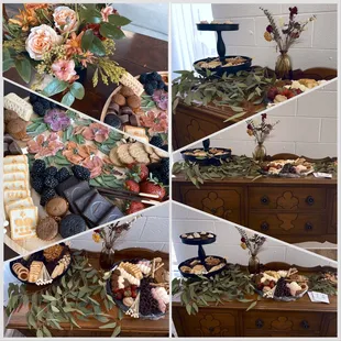 Buttercream board for local botox party!