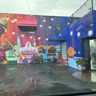 Amazing establishment! Super cool unique artwork!