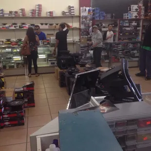 Busy place but they do good work