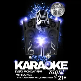 Karaoke every Monday night!