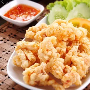Fried Squid now available