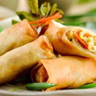 Mini Vegetable spring roll now available