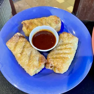 Mexican Rolls with Chicken.