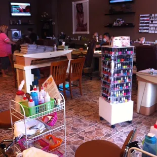 If you plan on coming after four call in and make an appointment. You'll be happy you did. Best pedis in town.