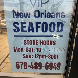 Store hours and number