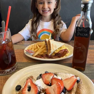 My princess enjoying her food.