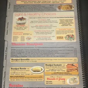 Breakfast and Burritos