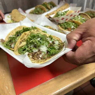 Groups taco order