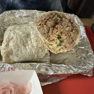 Carne Asada Burrito