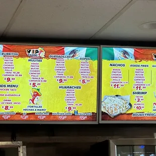 The menu.  Just opened...