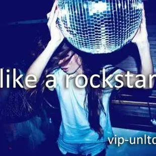VIP UNLTD does not codon the theft of disco balls, but if you bring one with you...