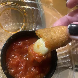 Mozzarella sticks