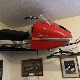Love the snowmobile
