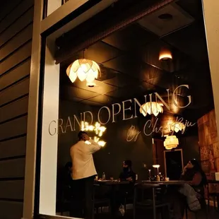 Grand opening