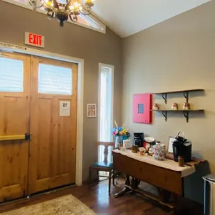 Lobby and coffee table