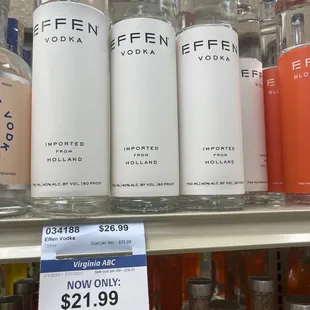 Where&apos;s my Effen Vodka?