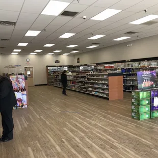 a woman shopping in a store