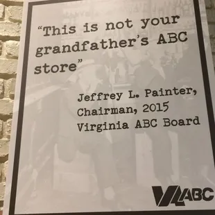 this is not your grandfather's abc store