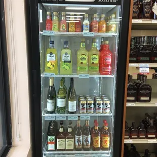 New cooler section