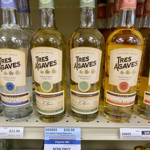 bottles of trees of the groves
