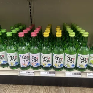 Soju selection (August 2024)