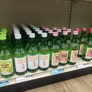 Soju selection (August 2024)