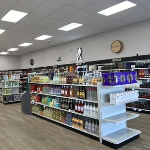 a view of a grocery store