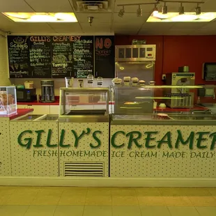 Gilly's creamery