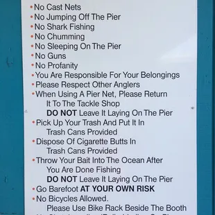 Rules