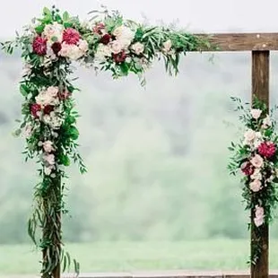 Elegant Wedding Florals for your big day! We would love to be part of your fairytale! We deliver and set up as well.