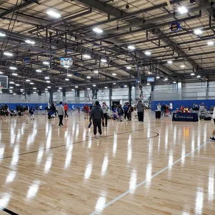 The VB Sports Center is beautiful and HUGE!