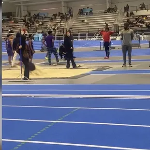 One of the Long jump pits