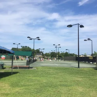 Here for the USTA G16s Clay court tournament. Beautiful facility.